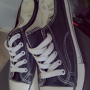 Black and White Sneakers